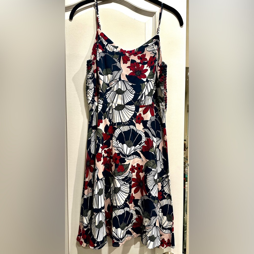 Loft women’s Floral Spaghetti Strap Dress.